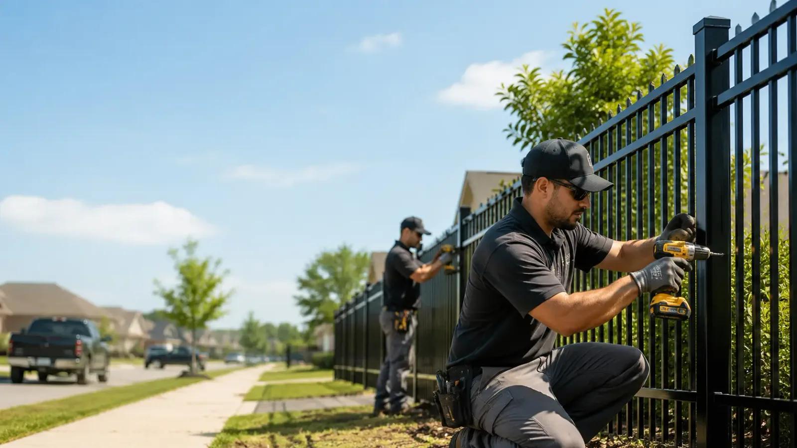 Metal Fence Installation in Huntington, AR